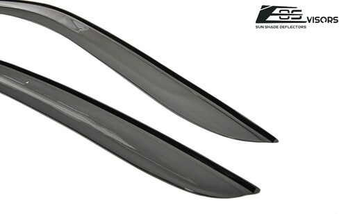Replacement for 2013-2021 Scion FR-S | Subaru BRZ | Toyota 86 EOS Visors JDM Clip-ON Style Smoke Tinted Side Vents Window Deflectors Rain Guard DWV-SBRZ-OE in Kuwait