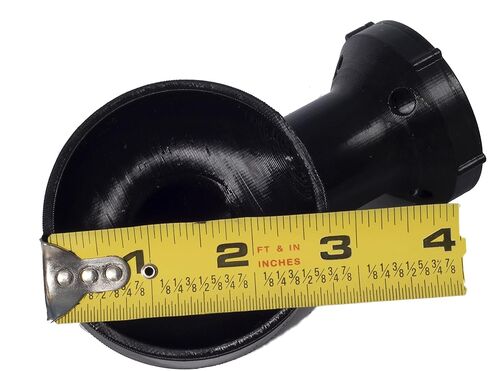 RV Travel Trailer Fresh Water Fill Funnel, Hands Free! Black in Saudi Arabia