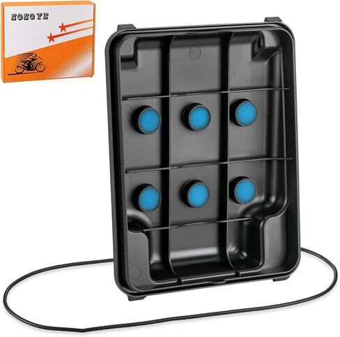 غطاء صندوق الهواء وتدفق عالي 6 قطعة 1 "فتحات مرشح صندوق الهواء لهوندا TRX250X TRX300X/EX 1987-2009 17217-HC0-000 in Kuwait