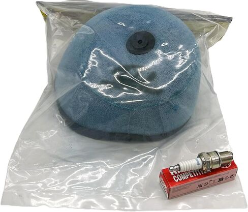 1989–2001 CR250R CR500R Service Kit – Pre-Oiled Pro Air Filter AFR-1001-00 + NGK BR8EG Spark Plug | Compatible with Honda CR250R Routine Maintenance in Saudi Arabia