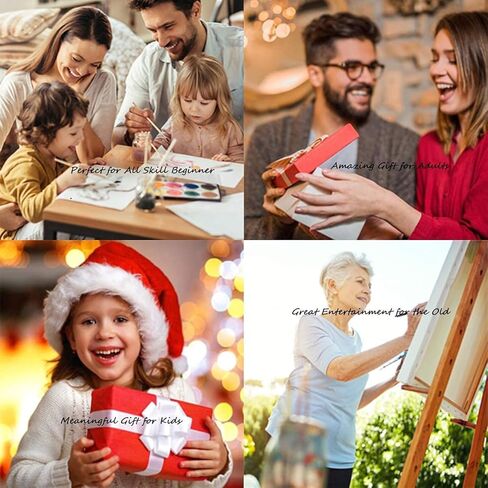 لوحة Ikogto DIY بالأرقام للبالغين، مجموعة الطلاء بالأرقام على القماش للمبتدئين، الدين، يسوع، العشاء الأخير 50 ​​× 60 سم بدون إطار in Kuwait