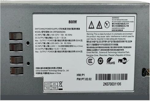 Power Supply 800W 1300W Power Supply GW-CRPS800N2WA(1300W) in Kuwait