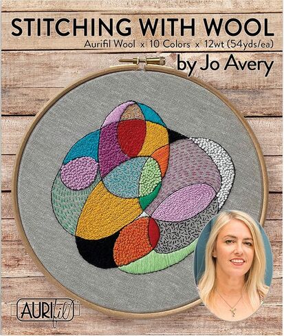 Aurifil USA Wool by Jo Avery Thread Collection Stitching, Multi in Kuwait
