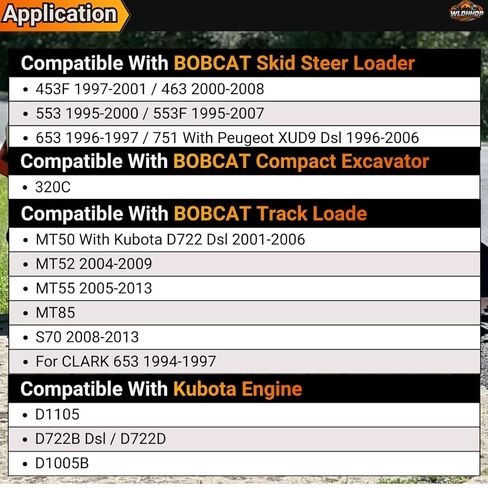 6667987 12V 1.4KW Starter Motor for Kubota Engine D1105 D722D D1005B D722B Dsl for Bobcat Track Loader MT50 MT52 MT55 MT85 Skid Steer Loader 453F 463 553 553F 653 S70 for Clark 653# 228000-5740 in Saudi Arabia