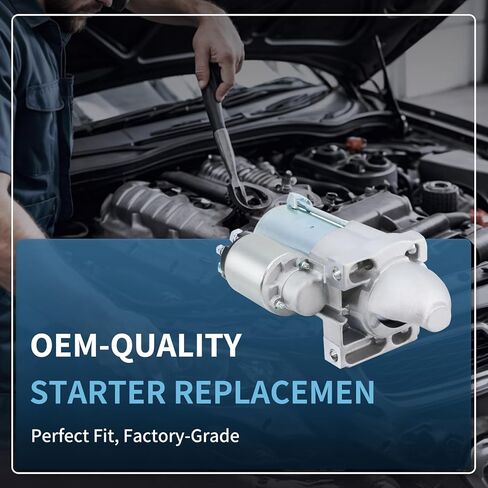 NEW Starter Compatible with 03-08 Chevy Silverado 1500 Tahoe Avalanche, 03-05 Escalade, 04-07 Buick Rainier, 03-08 GMC Sierra 4.8L 5.3L V8 | 6494N 89018123 410-12257 in Saudi Arabia