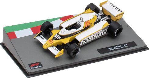 OPO 10 - سيارة مصغرة فورميلا 1 1/43 متوافقة مع رينو RS10 - جان بيير جابوي - 1979 - F1 FD030 in Kuwait
