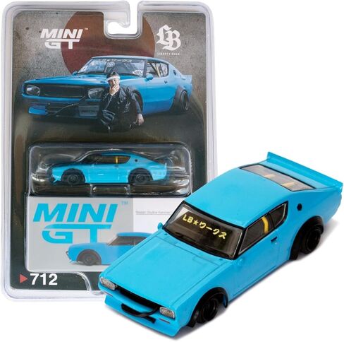 Liberty Walk LBWK 1/64 Diecast Model Car Skyline Kenmeri JDM Collector Display Tuned Car Replica in Saudi Arabia