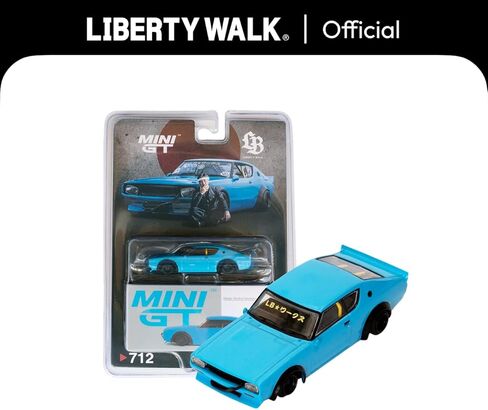 Liberty Walk LBWK 1/64 Diecast Model Car Skyline Kenmeri JDM Collector Display Tuned Car Replica in Saudi Arabia