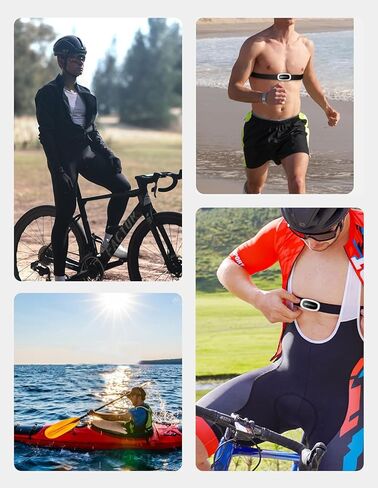 iGPSPORT Heart Rate Monitor Bluetooth & ANT+ for Fitness Training Running Cycling Gym and Compatible with Garmin Polar Wahoo in Saudi Arabia