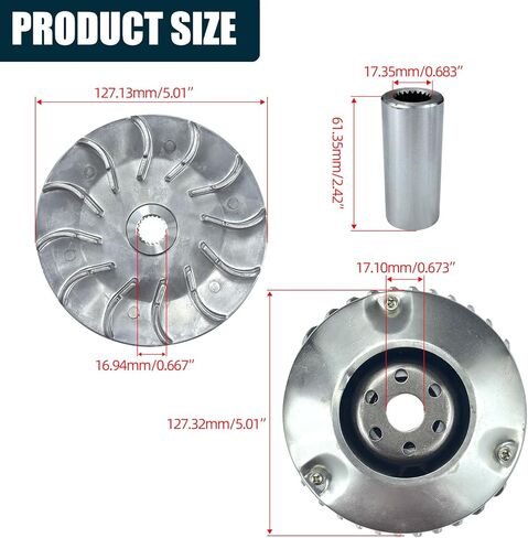 دراجة نارية مغير الجمعية القابض الأمامي متوافق مع CF250 CH250 CN250 المياه المبردة 250cc محرك سكوتر ATV الذهاب كارت in Kuwait