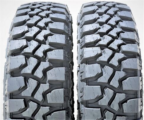 Set of 2 (TWO) Evoluxx Rotator M/T Mud Off-Road Light Truck Radial Tires-LT235/80R17 235/80/17 235/80-17 120/117Q Load Range E LRE 10-Ply BSW Black Side Wall in Kuwait