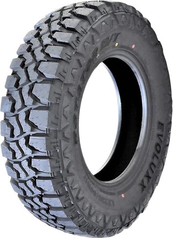 Set of 2 (TWO) Evoluxx Rotator M/T Mud Off-Road Light Truck Radial Tires-LT235/80R17 235/80/17 235/80-17 120/117Q Load Range E LRE 10-Ply BSW Black Side Wall in Kuwait