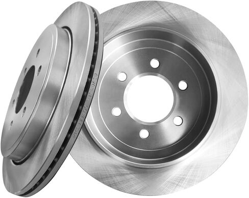 PM Auto Rear 342mm Brake Disc Rotors Compatible With 2003-2006 Ford Expedition in Kuwait