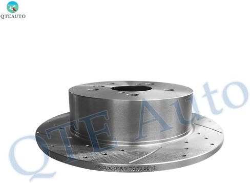 PM Auto Rear 281mm Drilled Slotted Brake Disc Rotors Compatible With 2012-2017 Toyota Camry in Kuwait