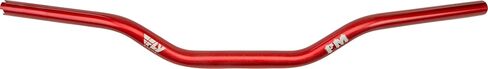 HJ2017HB-001RD 1-1/8in. Moto Style Handlebar with 1in. Ends - Red (1 1/8in.) in Saudi Arabia