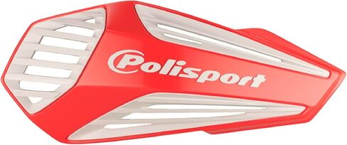 Polisport MX Air Handguard for Motocross Motorcycles–Universal Upper Mounting – Maximum Air Flow, Durable, Flexible, Easy to Install, Supermoto, Motard, Dirt Bikes & Off-Road Protection- Red/Black in Kuwait