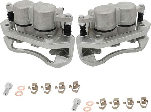 19B2999 19B2998 Front Left & Right Disc Brake Calipers Assembly w/Bracket Compatible For Hyundai 2006-2010,For Kia 2006-2013 in Saudi Arabia