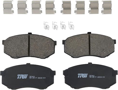 TRW Pro TRC0433 Disc Brake Pad Set For Toyota Tacoma 1995-2004, Front, And Other Applications in Kuwait