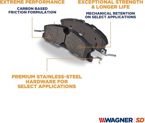 Wagner Brake SevereDuty SX756 Disc Brake Pad Set in Kuwait
