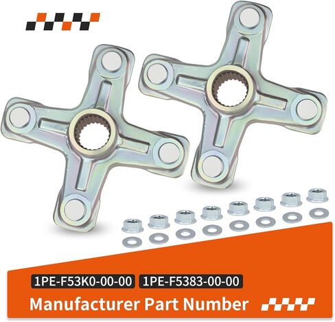 Rear Left & Right Wheel Hub Kit For Yamaha Banshee 350 Warrior 350 Raptor 700 660 350 250 YFZ450 YFZ450X 1PE-F53K0-00-00 in Kuwait