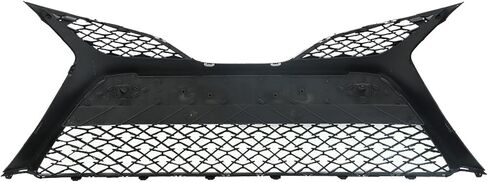Front Bumper Hood Grille Upper and Lower Grill Gloss Black with Sensor Holes Replacement for 2018 2019 2020 Camry SE XSE TO1200422 TO1036186 in Kuwait