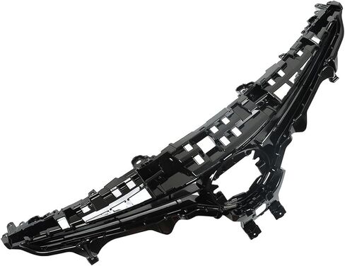 Front Bumper Hood Grille Upper and Lower Grill Gloss Black with Sensor Holes Replacement for 2018 2019 2020 Camry SE XSE TO1200422 TO1036186 in Kuwait