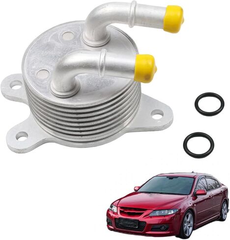 FZ01-19-9F0 FZA1-19-9F0 Oil Cooler FZ21-19-9F3 Compatible with Mazda 3 & 6 2014-2018, CX-3 2016-2018, CX-5 2013-2018 in Saudi Arabia