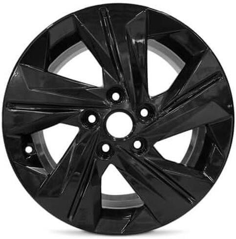 For 2021-2023 Hyundai Elantra 16 Inch Painted Black Alloy - OEM Direct Replacement - Road Ready Car Wheel in Kuwait