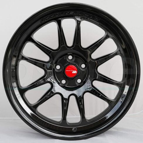 AH07 18x8.5 Oft 35 5x114.3 HB: 73.1 Gloss Black - Single Rim by Aodhan Wheels in Saudi Arabia