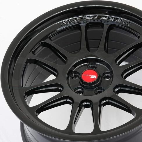 AH07 18x8.5 Oft 35 5x114.3 HB: 73.1 Gloss Black - Single Rim by Aodhan Wheels in Saudi Arabia