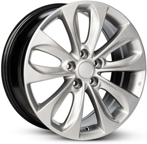 New OEM Replacement Wheel for 2011-2013 Hyundai Sonata 18x7.5 inch Aluminum Rim Hyper Silver Fit 225/45R18 in Kuwait