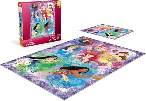Ceaco - Disney - Purple Princess Collage - 300 Oversized Piece Jigsaw Puzzle in Saudi Arabia
