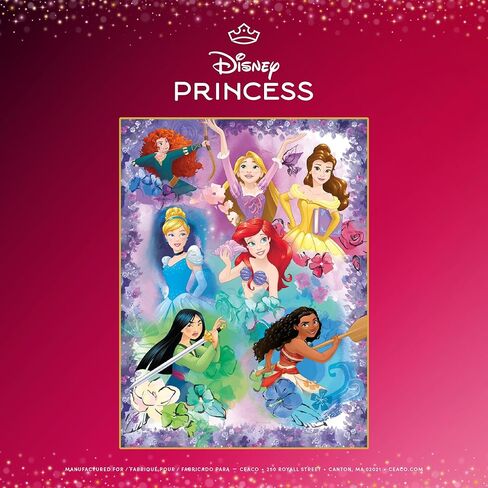 Ceaco - Disney - Purple Princess Collage - 300 Oversized Piece Jigsaw Puzzle in Saudi Arabia