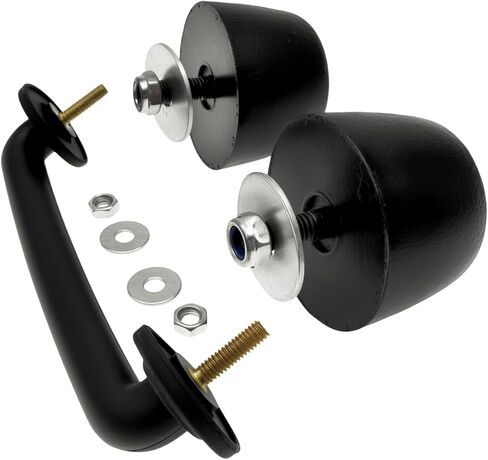 Hood Footman Loop and Windshield Bump Stop Set KJ71051BK and 55176422 Compatible with 2007-2018 Wrangler 2018-2018 Wrangler JK in Kuwait