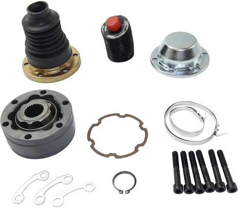 Rareelectrical Cv Joint Front Compatible With 1999-2007 Jeep Liberty Rocky Mountain Edition Grand Cherokee Special Edition 2.8L 3.7L 4Wd 1.65 In. Long New Replaces Repj544102 in Kuwait