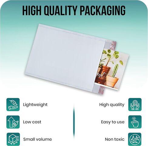 Levex - #1 7.25" x 12" [1000 Pack] Poly Bubble Mailers, Padded Envelope Mailers, Packing Envelope & Mailing Bags for Shipping in Saudi Arabia