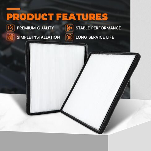 GoaMotors F37-1018 Cabin Air Filter Compatible with Kenworth 660 T680 T800 T880 Fit for Peterbilt 387 567 579 Replaces PA30269 S-9034 S28571 in Kuwait