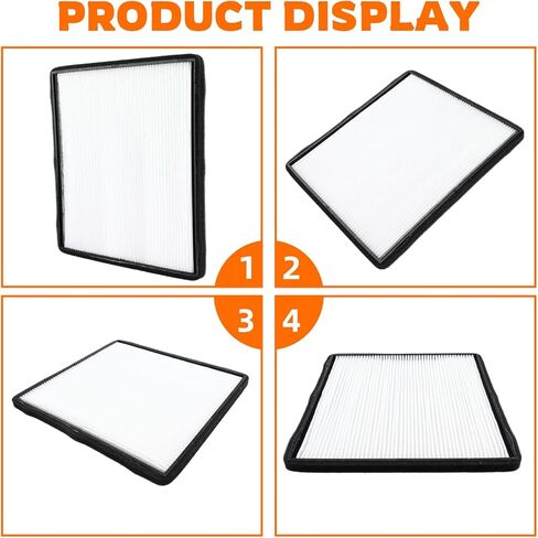 GoaMotors F37-1018 Cabin Air Filter Compatible with Kenworth 660 T680 T800 T880 Fit for Peterbilt 387 567 579 Replaces PA30269 S-9034 S28571 in Kuwait