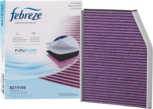 Febreze Odor Control Cabin Air Filter by PUREFLOW RZ19195 Fits 2015-2026 Ford Transit-250, Transit-350, Transit-150, Transit-350 HD 3.5L in Kuwait