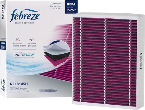 Febreze Odor Control HEPA Cabin Air Filter by PUREFLOW RZ18145H Fits 2011-2015 Chevrolet Cruze, Volt 1.4L; 2013-2022 Trax, Buick Encore 1.4L; 2013-2015 Malibu 2.0L, 2.5L, Spark 1.2L in Kuwait