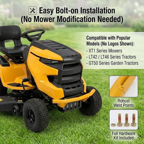 طقم واقي المصد الأمامي يحل محل 19A30020100 683051554021 لـ Cub Cadet GT XT1-GT50، XT1-LT42، XT1-LT46، XT2-LX42، XT2-LX46 in Kuwait