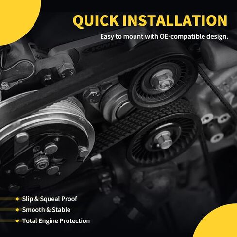 محرك حزام الموتر 38384 صالح ل BMW 320i 325Ci 325i 325xi 330Ci 330i 330xi 525i 530i X3 X5 Z4 2002-2006 E46 E60 E39 E83 E53 E85 L6 2.2L 2.5L 3.0L بكرة الموتر 89345 in Kuwait