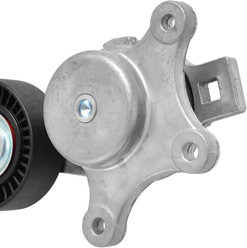 38485 Automatic Belt Tensioner w/Pully Compatible with 2007-2018 Ford Edge 2013-2019 Ford Police Interceptor 2010-2019 Lincoln MKS 2009-2013 Mazda 6 V6 3.5L 3.7L in Kuwait