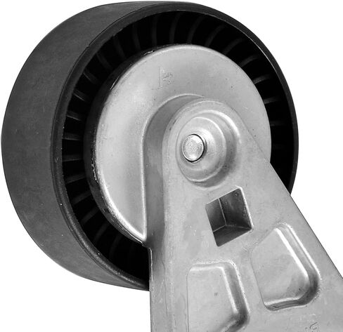 38485 Automatic Belt Tensioner w/Pully Compatible with 2007-2018 Ford Edge 2013-2019 Ford Police Interceptor 2010-2019 Lincoln MKS 2009-2013 Mazda 6 V6 3.5L 3.7L in Kuwait