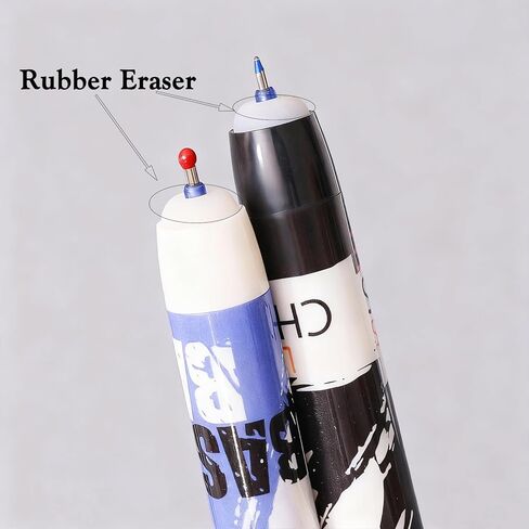 8 PCS Fun Rotatable Basketball Erasable Blue Gel Pens 0.5mm, Spin Sports Pen, Slam Dunk Design, Basketball Theme Party Favors for Sports Fans, Clubs, School, Office in Saudi Arabia