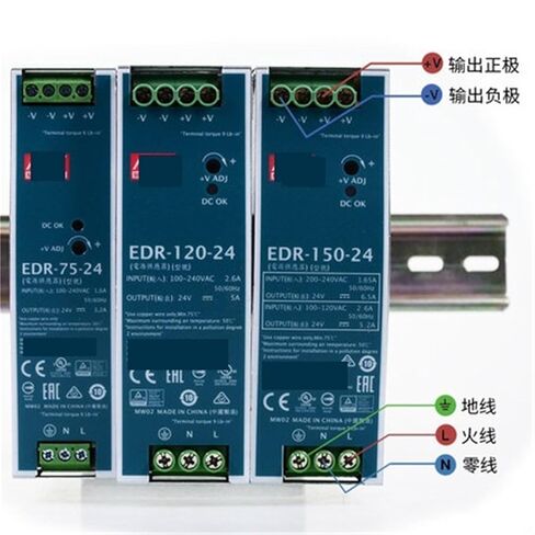 1pcs EDR-120-24 120W EDR Switching Power Supply 24V in Kuwait