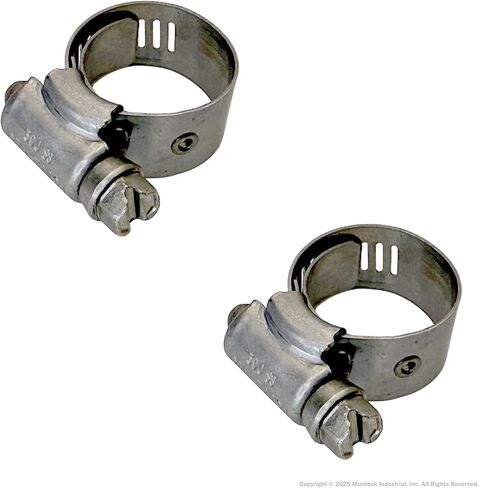 Genuine Flexfab 5526 Series 3/4" x 25' Blue Silicone Heater/Radiator Coolant Hose 5526-075 with (2) FLX2582-0010 Flexfab Lined Worm Gear Clamps in Saudi Arabia