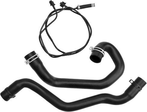 Lower Radiator Coolant Hose Tube, Upper Radiator Coolant Reservoir Pipe and Radiator Reservoir Line Compatible with 2012-2018 Focus 2.0 L Part Numbers CV6Z-8260-K CV6Z-8K012-K BV618K012KF CV6Z-8286-K in Kuwait