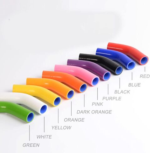 PIT66 Silicone Coolant Radiator Hose Kit,Compatible with Kawasaki ZX6R Ninja 2005-2006 Blue with Clamps in Kuwait