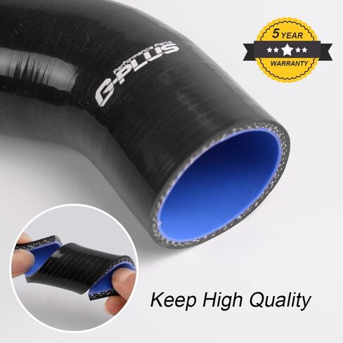 PIT66 Silicone Coolant Radiator Hose Kit,Compatible with Kawasaki ZX6R Ninja 2005-2006 Blue with Clamps in Kuwait